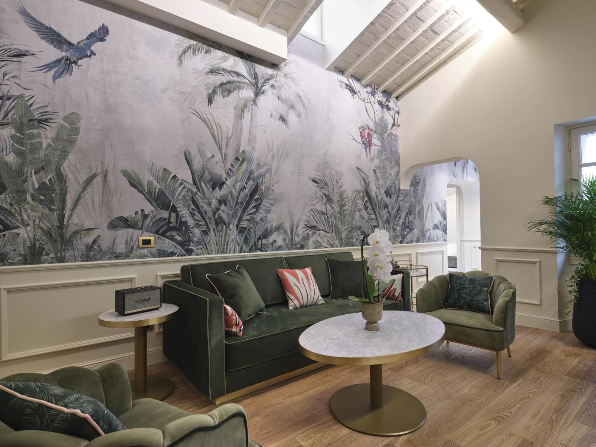 Hotel La Gemma Florencie Exteriér fotografie The interior of the new lounge